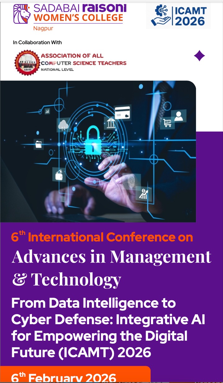 INTERNATIONAL CONFERENCE on Advances in Management & Technology (ICAMT-2026) (06 February 2026)